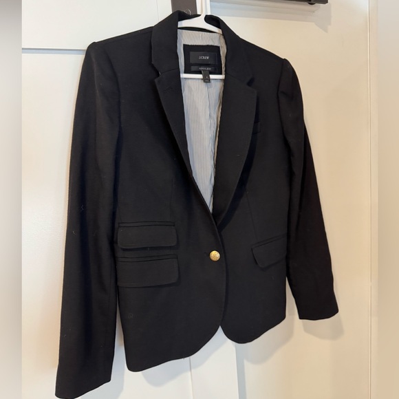 J Crew black blazer size 4 - Picture 2 of 2